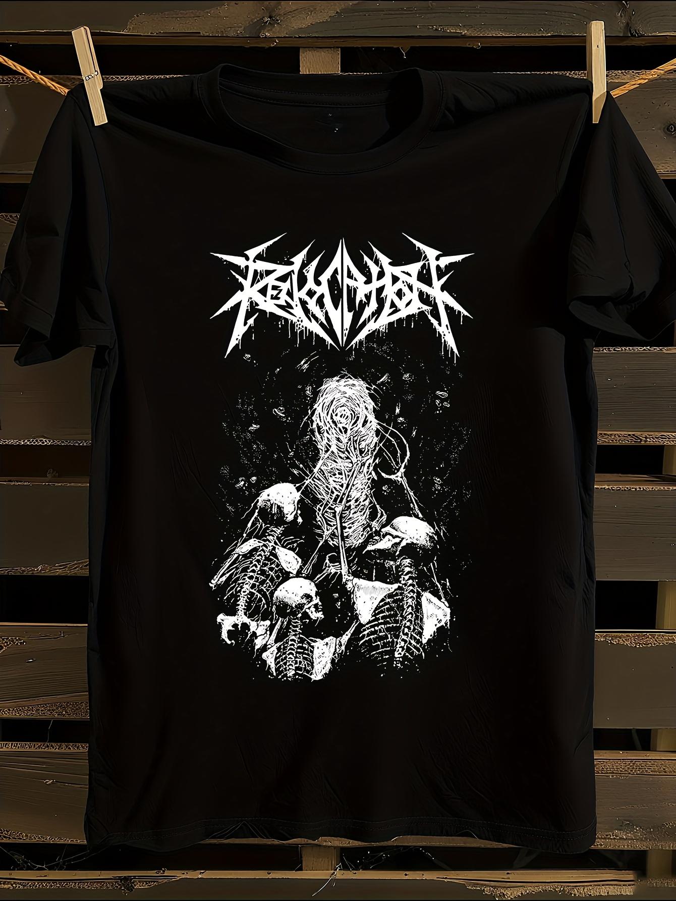 s Revocation Coffin Portal Gothic Metal Logo T-Shirt S
