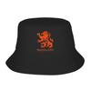 Netherlands Nederland Dutch Lion Bucket Hat For Men Fisherman Hats Funny Travel Hiking Caps Foldable Hawaii Graphic Sun Hats