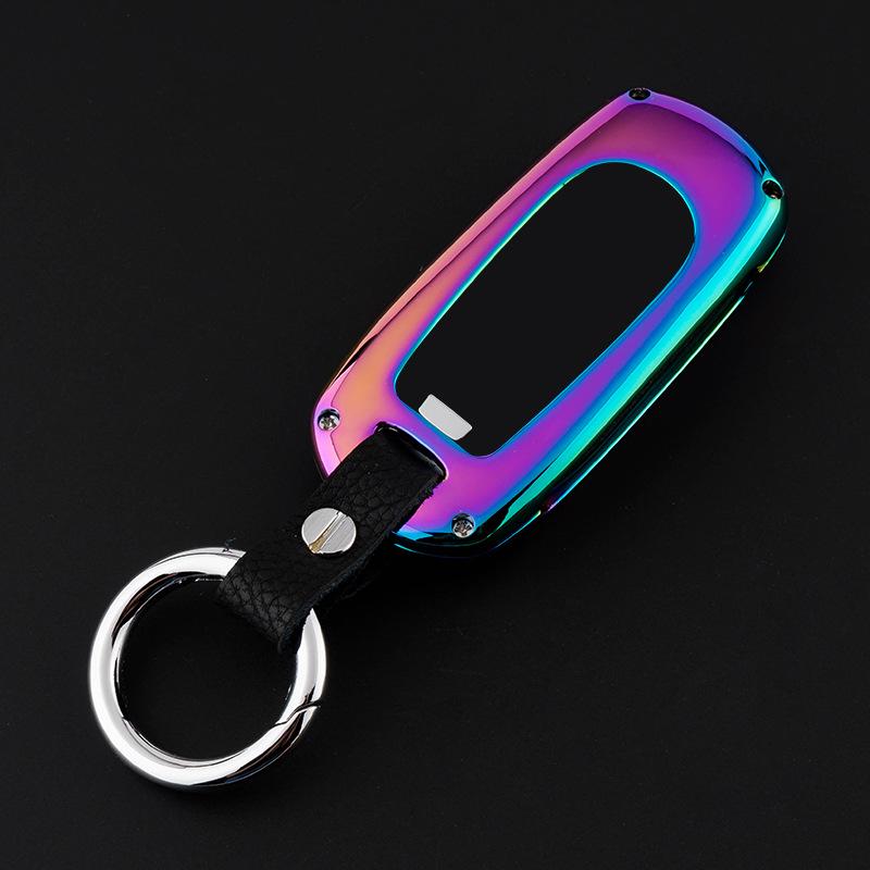 Compatible Key Case & Shell with Metal Keychain for 2016 New Buick LaCrosse Modification