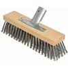 Steel Bristle Broom Head 30 Cm – Beech Body, Metal Handle Holder Ø28 Mm, Without Handle