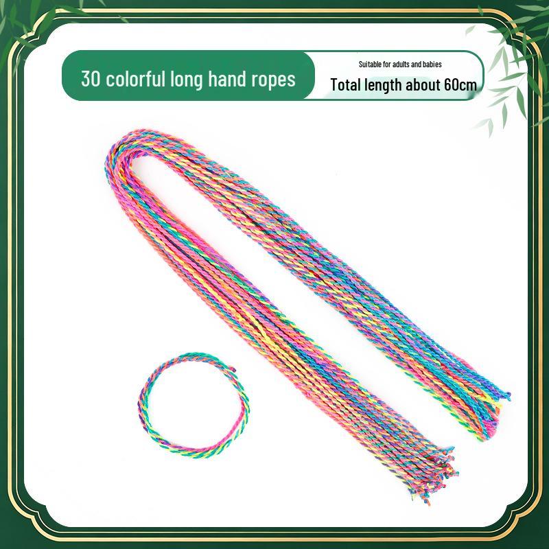 Handmade Five-Color Dragon Boat Festival Bracelet - Baby Gift & Classmate Memento