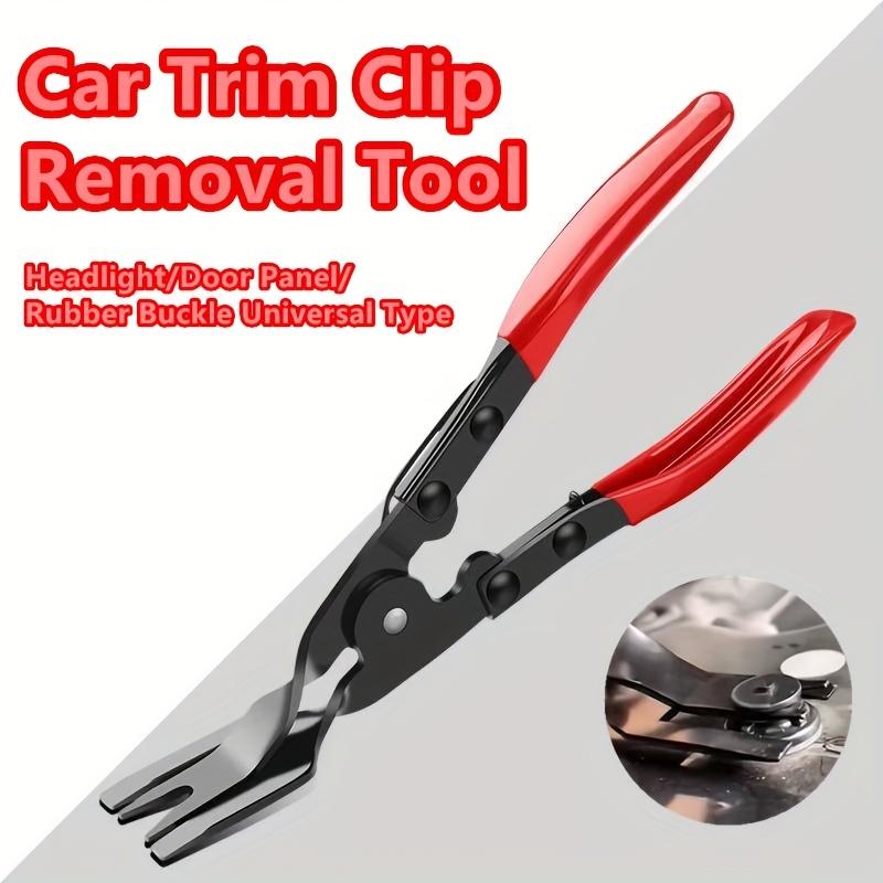 1pc Auto Clip Pliers and Fastener Remover,Car Trim Clip Removal Tool,Car Door Panel Removal Tool,Auto Fastener Remover, Car Door Panel, Interior