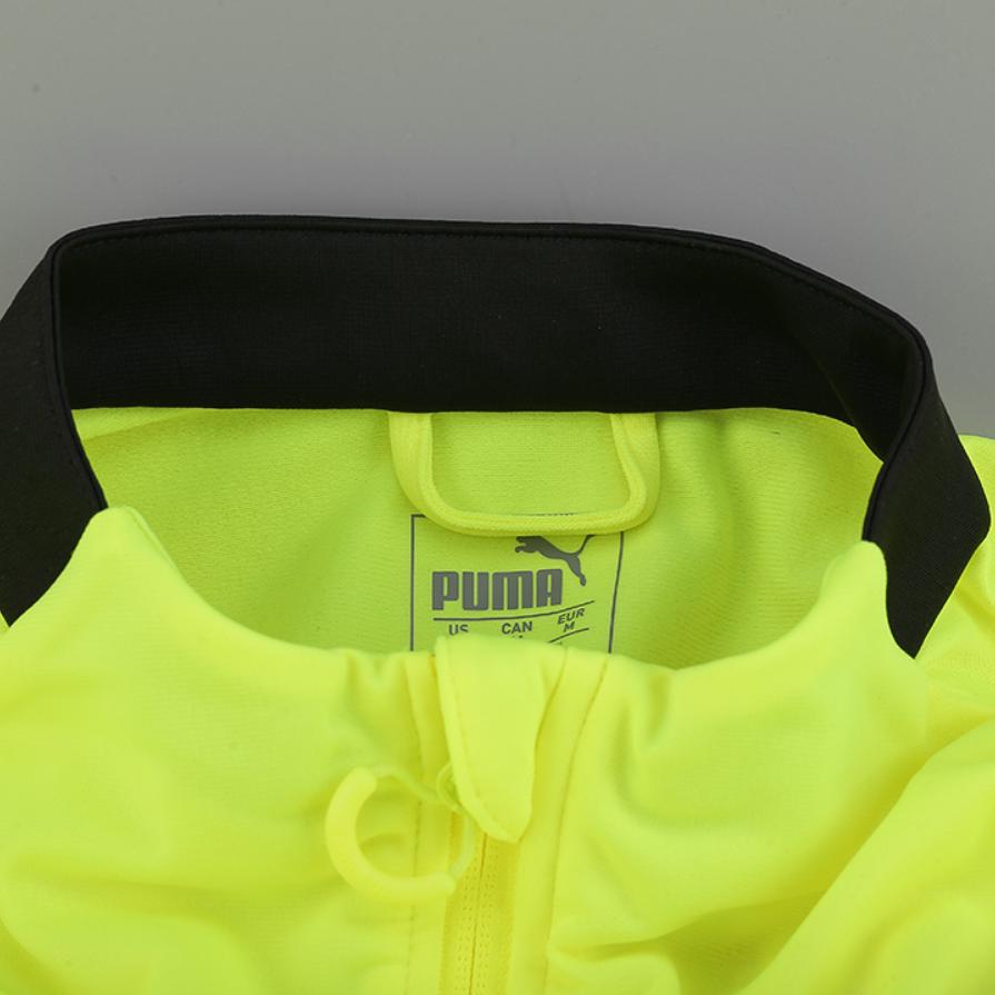 Puma Printed Logo Zip Collar Long Sleeve Jacket Brand Logo Mid Rise Pants Casual Sports Set Men Sportswear 656471-12