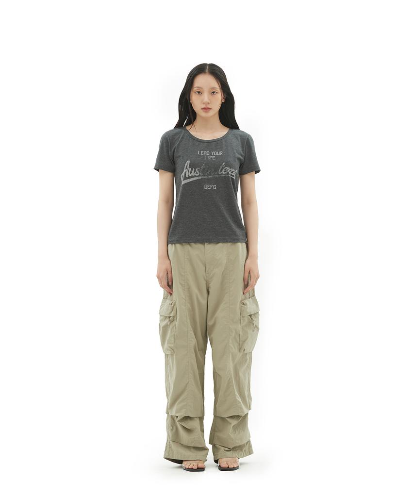 Depeugameoncheu Wide Cargo Pants [2Color]