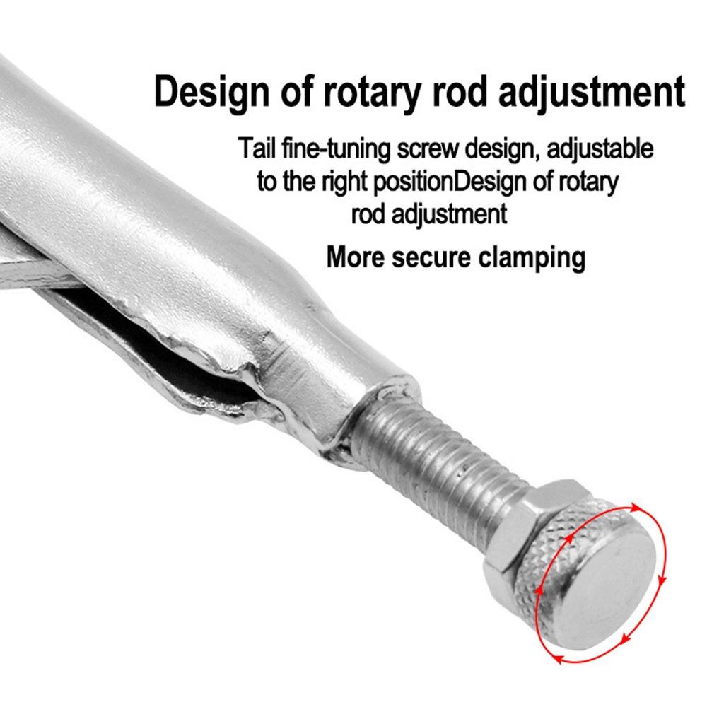 Szczypce zaciskowe 7 mm Stal 45 Złączka zaciskowa Blokujące szczypce Uszczelnianie i zaciskanie metalowych rur