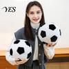 World Mug Football Plush Toy Soccer Toy, Shaped Stuffed Animal, Soft Hug Pillow Comfortable Fabric for Sports Fans, Game Day Gift Kids Boys