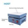 200*200mm LED Microcomputer Electric Heating Plate Preheating Station 800W LED Heating Station Preheat Station Heating Station