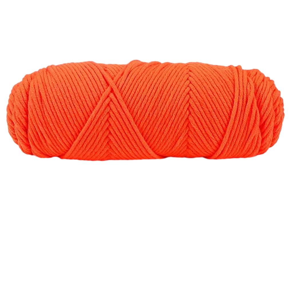 Milk Cotton Thread Colorful Milk Cotton Yarn Soft Comfort Milk Cotton Crochet Knitwear DIY Hand Knitting Yarn Mulitcolor