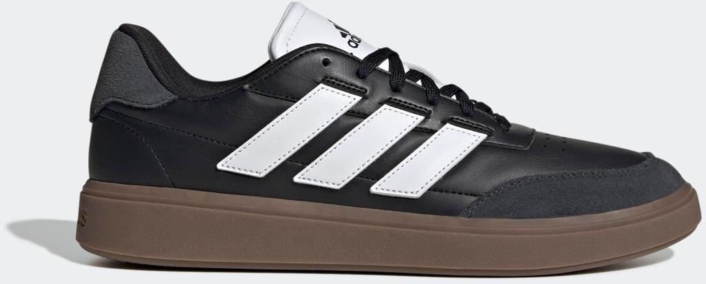 Кроссовки Adidas Courtblock core black cloud white carbon