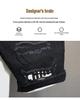 Summer Korean-Style Slim Fit Denim Shorts with Distressed Patches for Men