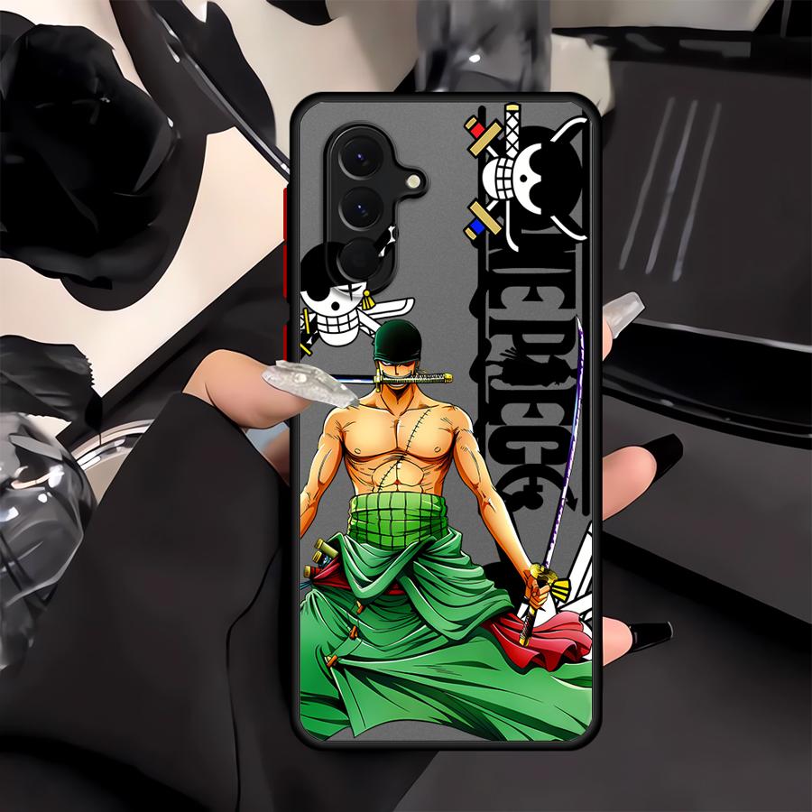 One Piece Cool Luffy Phone Cover Case for Samsung Galaxy A53 A16 A15 A35 A34 A36 A56 A55 A52S A72 A73 A33 A14 A23 A17 A52 A54