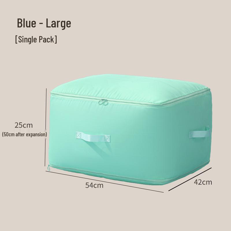 Compact Wardrobe Storage Bag for Jackets & Quilts