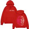 Le Monde Chico Französischer Rapper PNL Album Grafikdruck Pullover Damen Hip Hop Mode Ästhetik Langarm Locker Lässig Hoodie