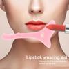 Multi-Functional Eyeliner Stencil Wing Tips Silicone Eyeliner Aid Drawing Lipstick Wearing Assistant Baffle Reusable Makeup