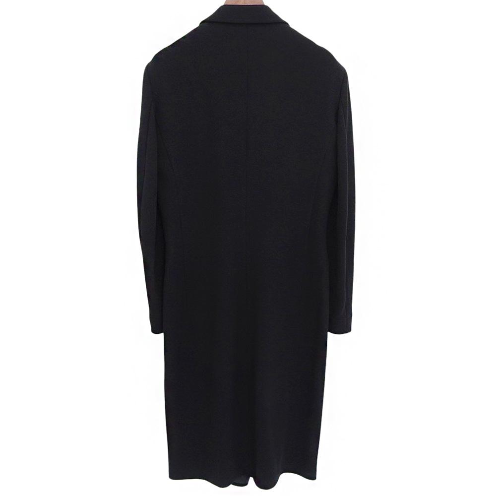 JIL SANDER+ Women's Chesterfield Coat, Black, Size 38 Coat 38 blackUsed