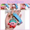 Porte-clés Kirby Charmant Figurine Mignonne de Dessin Animé Pendentif de Sac et Porte-clés