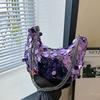 Women's Bag Sequined Dumpling Bag New Shoulder Bag Fashionable Personalized Messenger Bag Bag