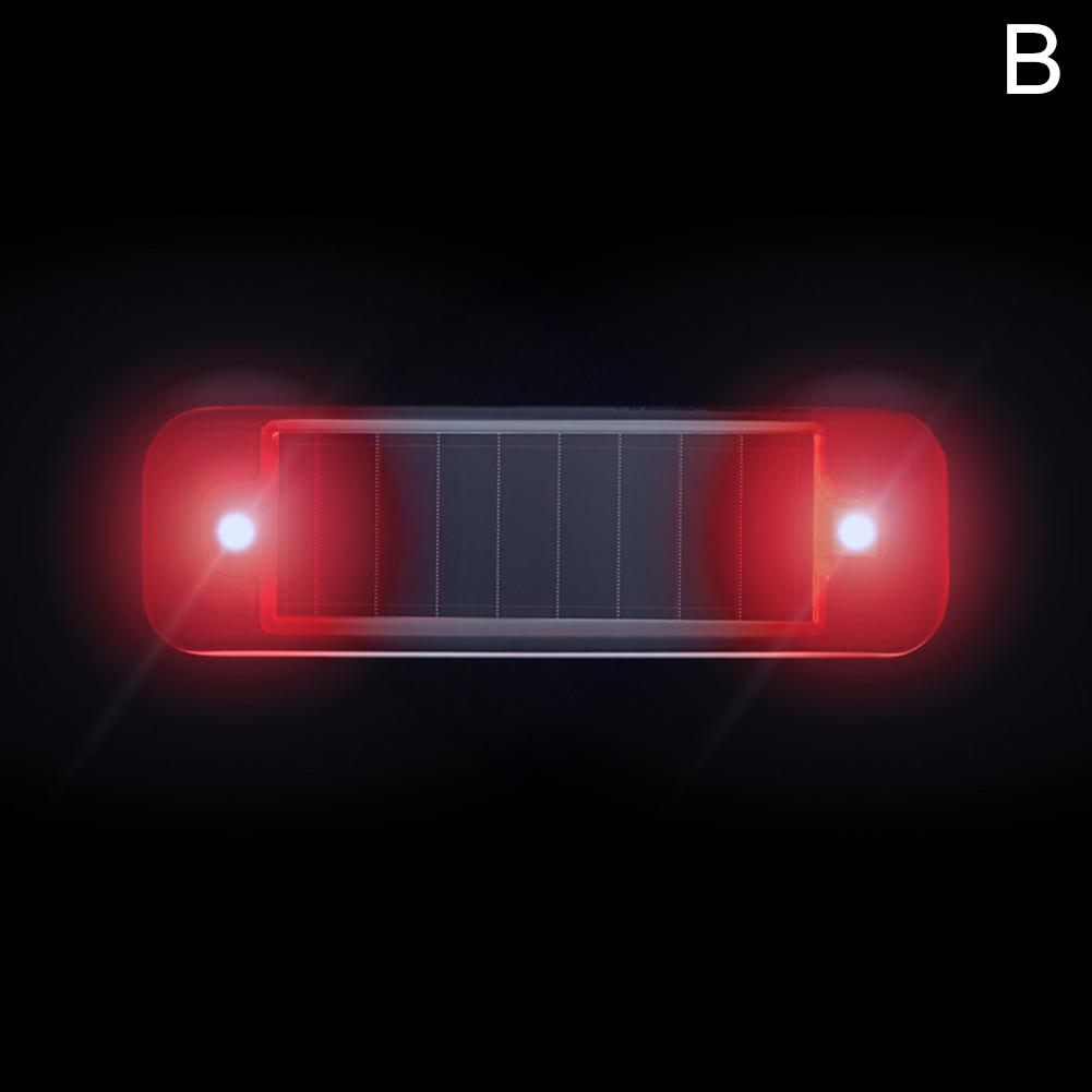 Automobile Solar Anti-theft Lamp Strobe Signal Security System Universal Flash Warning LED Light Alarm Lamp Car Accessories