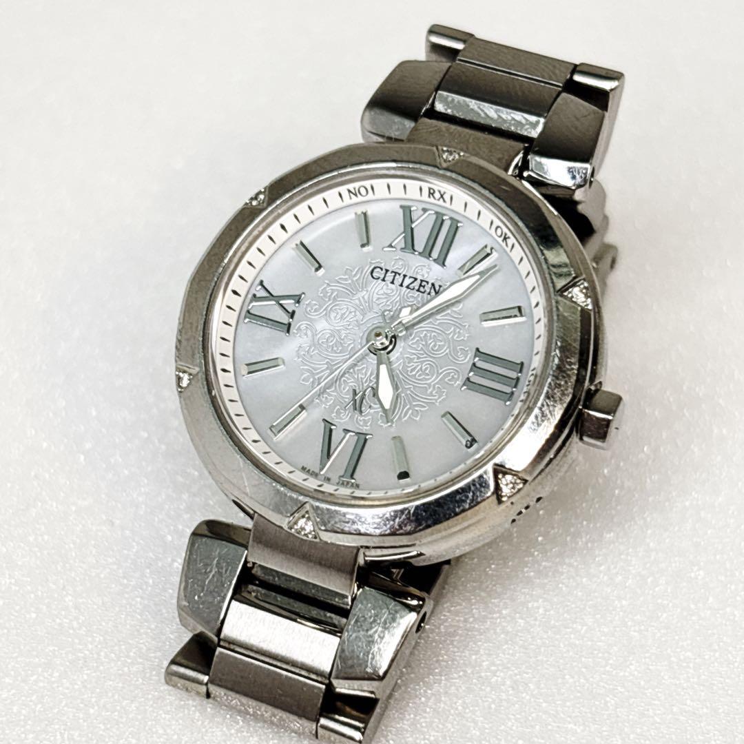 Used [Rare] Citizen CITIZEN xC Cross Sea 6p Diamond White Pearl H335