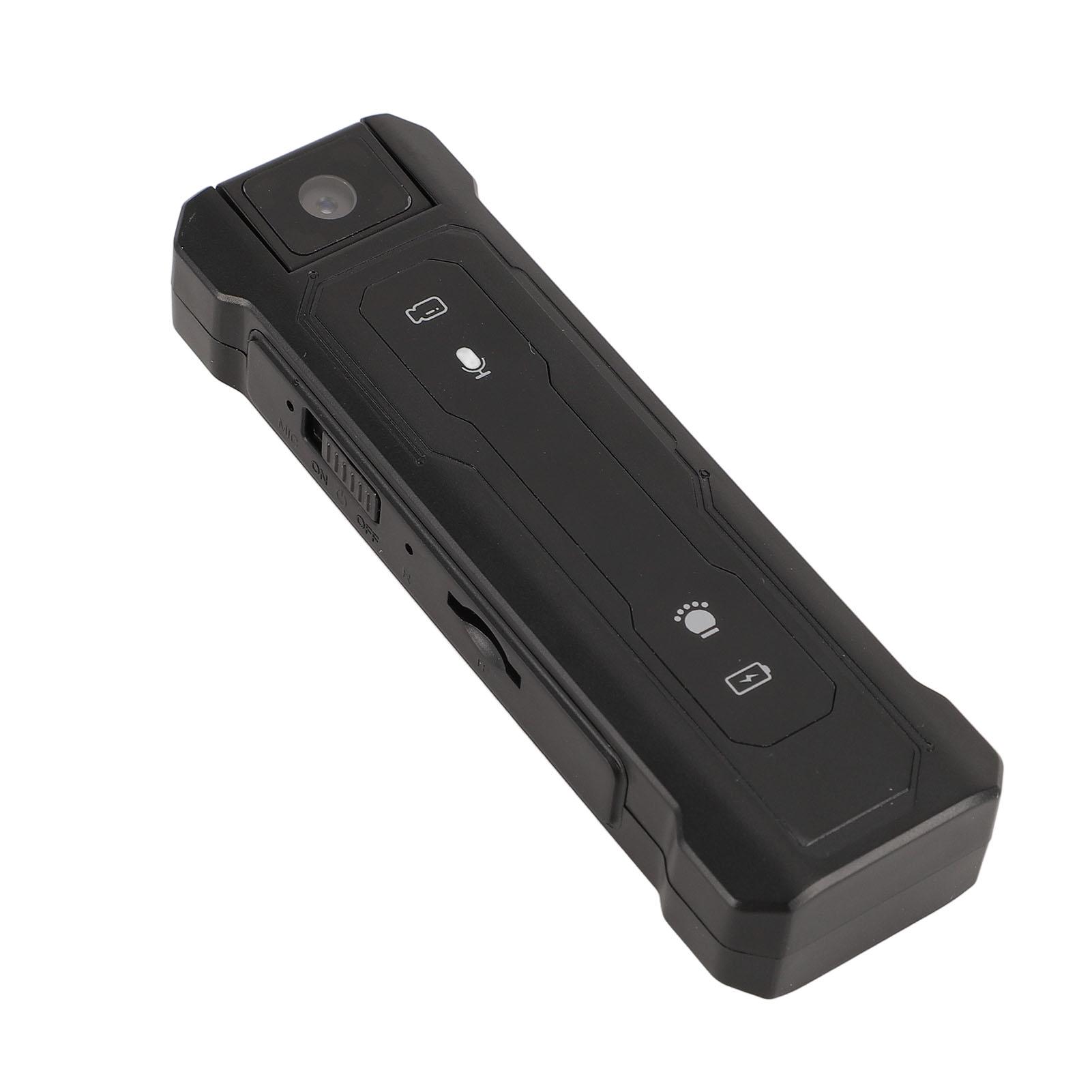 

Small Body Camera 180 Degree Rotatable Lens Full High Definition 1080P Video Recording Wearable