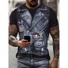 Fashion Versatile Men's Top Casual Loose Short Sleeves Comfortable T-Shirts Men’s