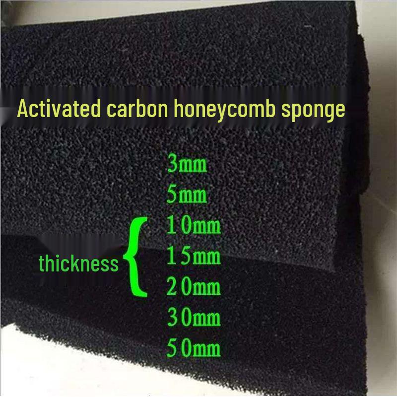 Activated Carbon Air Purification Filter for Industrial Gas and Odor Removal