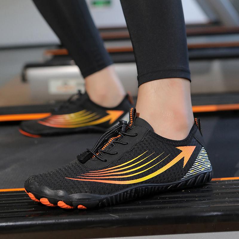 Unisex Quick Dry Water Shoes Men Women Colorful Beach Swimming Surfing Seaside Aqua Shoes Couple Barefoot Upstream Sneakers