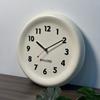 Cream Wind Round Clock Wall Creative Design Living Room High Quality Interior Wall Clock Simple Modern Horloge Murale Furniture