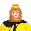 Lustige Vollgesichts-Latexmaske mit Hut für COS-Performance oder Streiche bei Erwachsenen