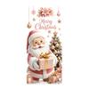 Decorative Stickers for Store Christmas Window Clings, Cute Snowman Santa Penguin Reindeer Durable Sunproof Glass Decal Glass, Reusable Holiday Static