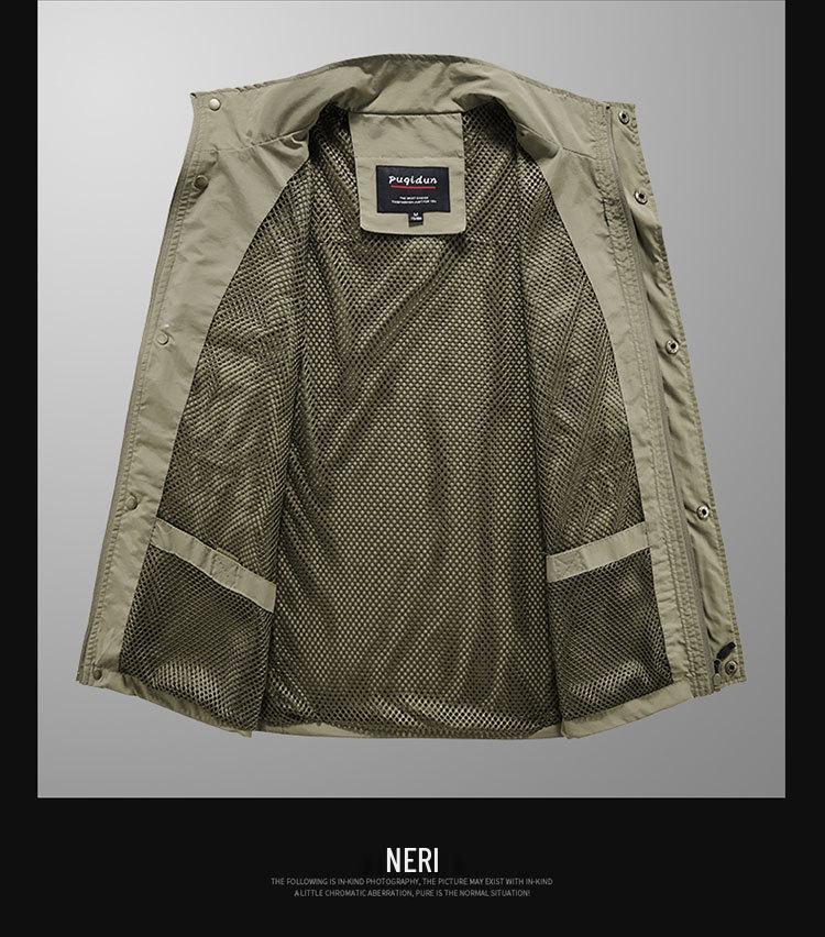 Men's Multi-pocket Outdoor Sports Vest for Fishing, Photography, and Casual Wear
