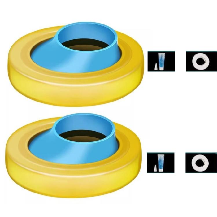 Professional Toilet Base Sealing Gasket Water Tight Odor Block for Maintenance