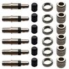 Bicycle English Valve 8 Black Super Valve Easy to Replace