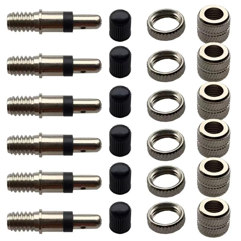 Bicycle English Valve 8 Black Super Valve Easy to Replace