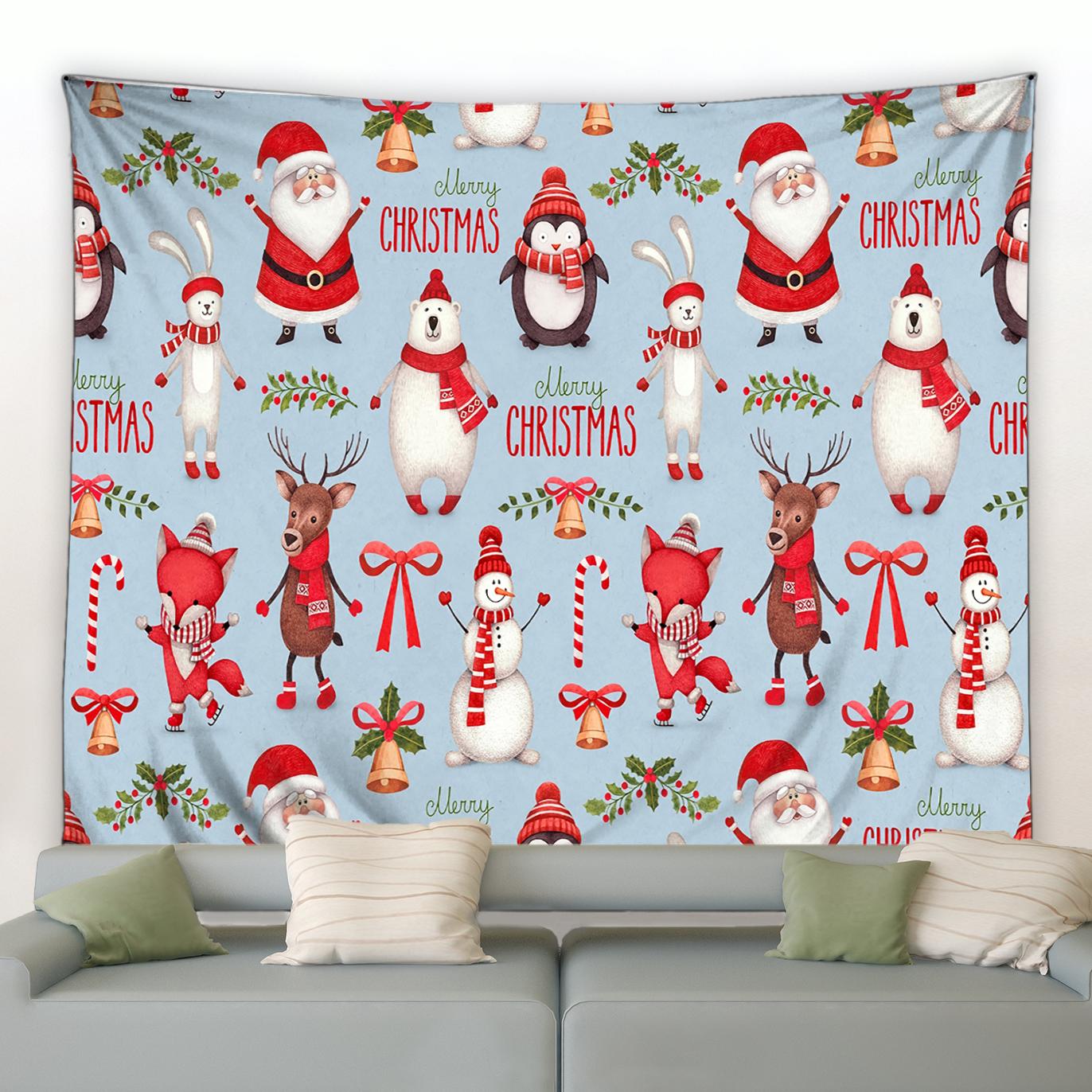 Художественный настенный гобелен в общежитии — фото 8