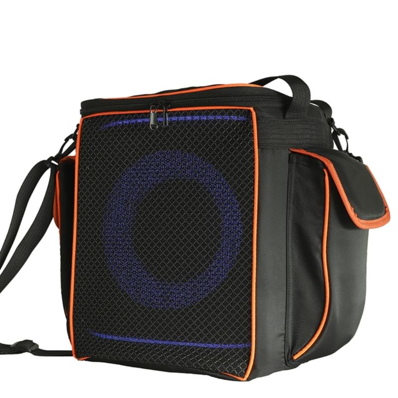Protective Storage Bag for Encore2 Portable Speaker Case Holder With Adjustable Shoulder Strap And Multiple Pockets