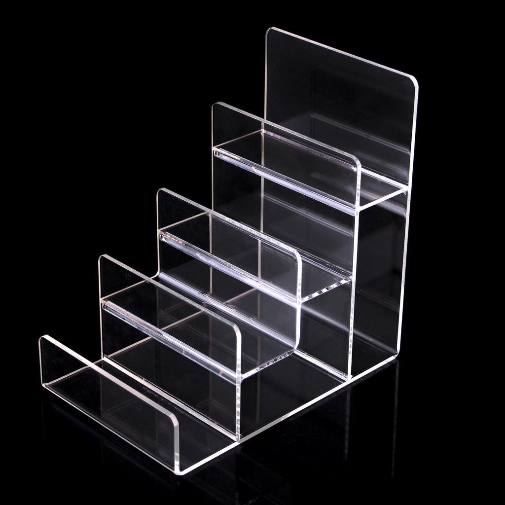 Transparent Acrylic Multi-Layer Wallet, Sunglasses & Jewelry Display Stand
