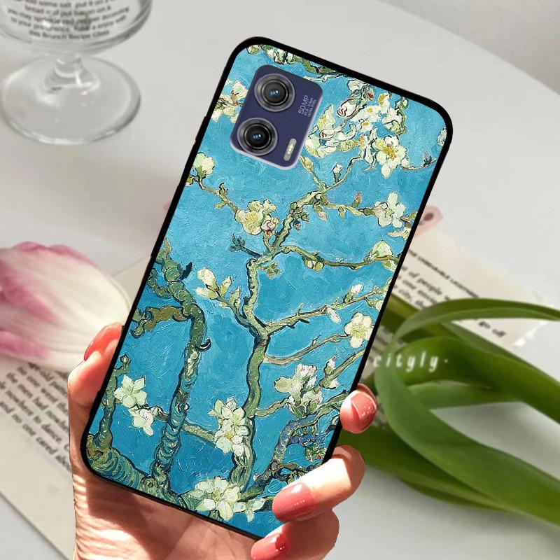 For Motorola Edge 50 Fusion Cases Animal Painted Soft Silicone Phone Cases for Moto Edge 50 Fusion Back Covers Coque Bumper