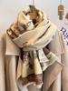 Luxury  Cashmere Women Scarf Winter Animal Print Scarve Pashmina Mujer Female Foulard Bufanda Blanket Shawl Echarpe Pareo