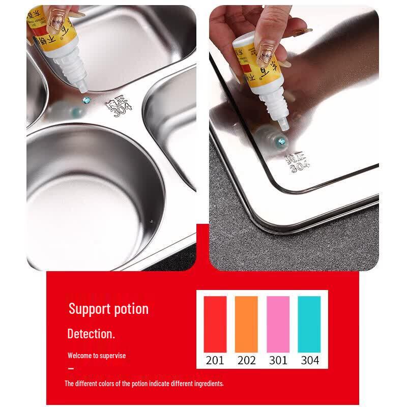 Yujia 304 Stainless Steel Divided Meal Tray with Lid