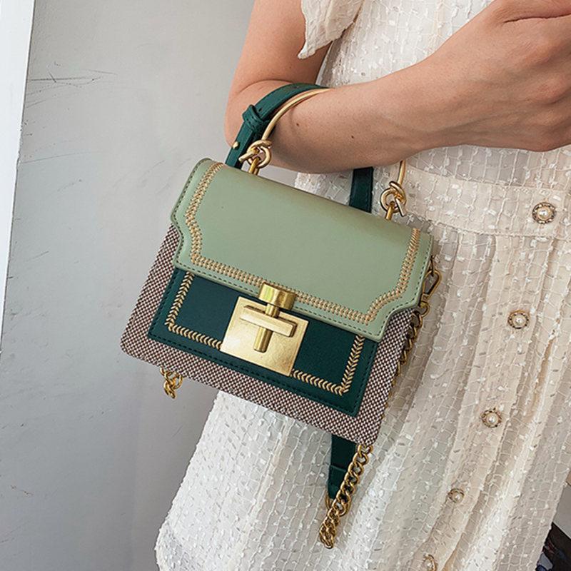 Women's PU leather crossbody bags vintage shoulder messenger bag women's bag casual bags women's bag new fashion