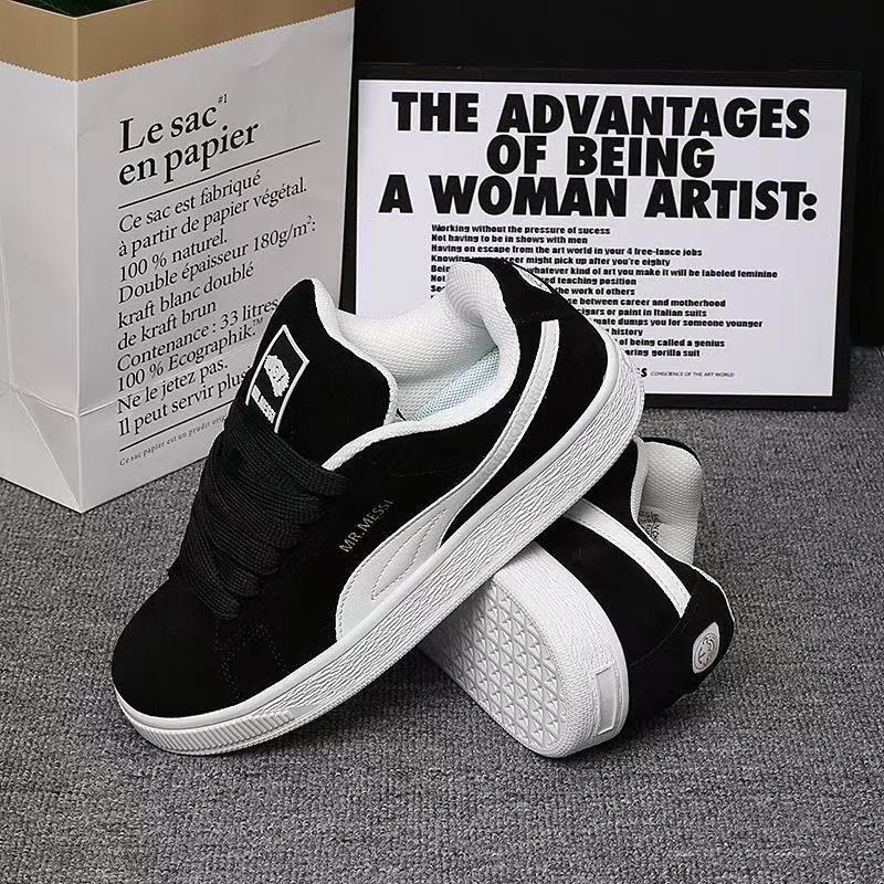 Casual Board Shoes Retro Fashion Versatile Casual Shoes Classic Low-top Comfortable Versatile Bread Shoes Women