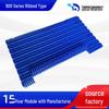 900 Ribbed Plastic Mesh Chain Belt for Pasteurization & Heat Shrink Film Packaging Machines