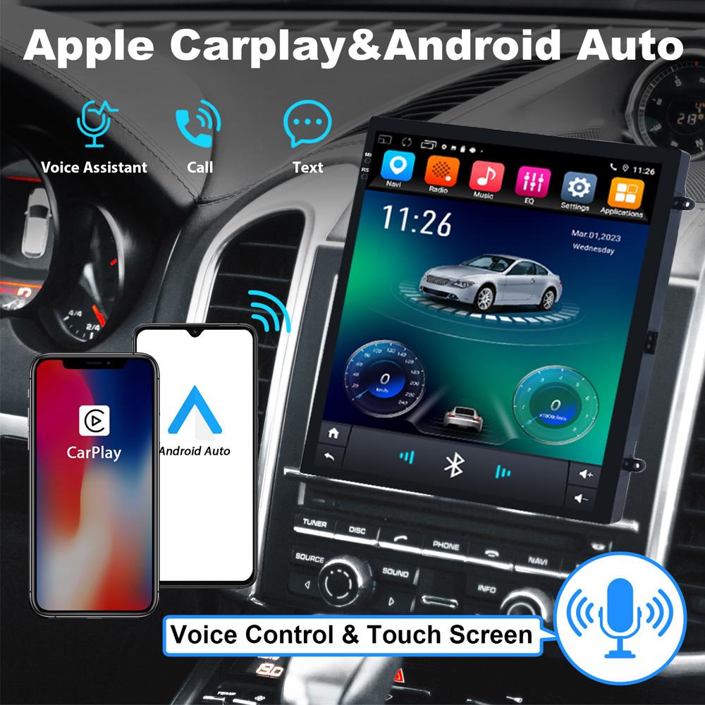 2din 9.7 Inch  Radio Car Android Multimedia Player For Kia Sorento BL 2002 - 2006 Tesla Style 2 Din Carplay Auto GPS Stereo