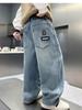 Zhongda Boys' Versatile Harem Pants - Super Soft, Stylish, Loose Fit Curved Design for Spring and Autumn