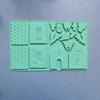 3D Christmas Gingerbread House Silicone Mold Chocolate Candy Cake Baking Mold DIY Christmas House Tree Fondant Decoration Tool