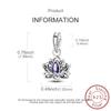 Lotus Wonderful Pretty Flower Copper Originales Charms Pendants Fits Bracelets Charms DoItYourself Woman Jewellery