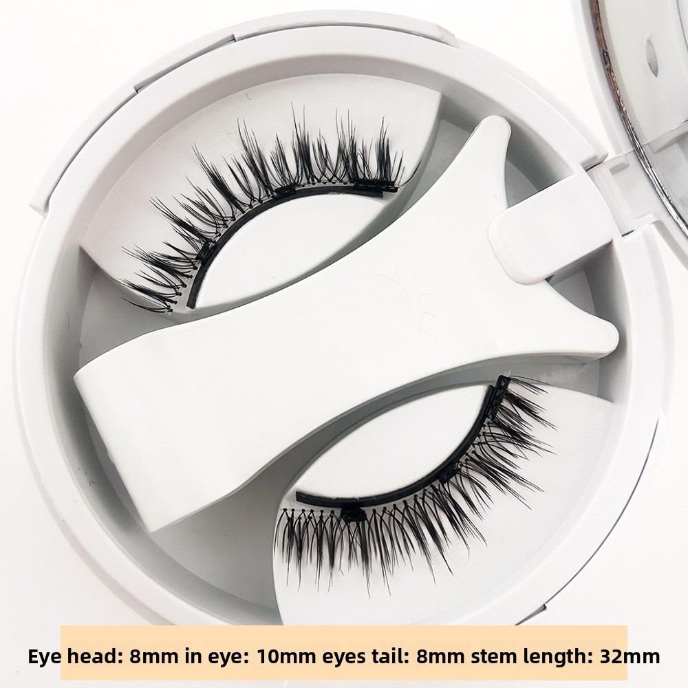 No Glue Required Magnetic Eyelashes with Applicator Magnetic False Eyelashes  Women Girls