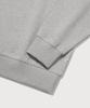 COVERNAT Signature Symbol Collar Half-Zip Sweatshirt Melange Gray
