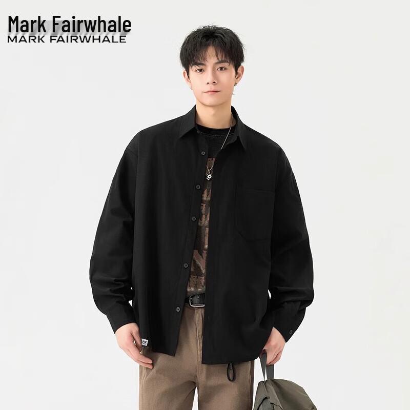 Mark Fairwhale Men's Long Sleeve Casual Shirt